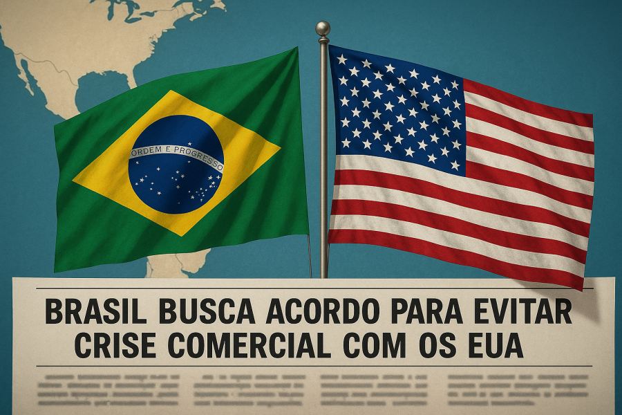 Brasil Intensifica Diplomacia para Conter Escalada Comercial com os EUA